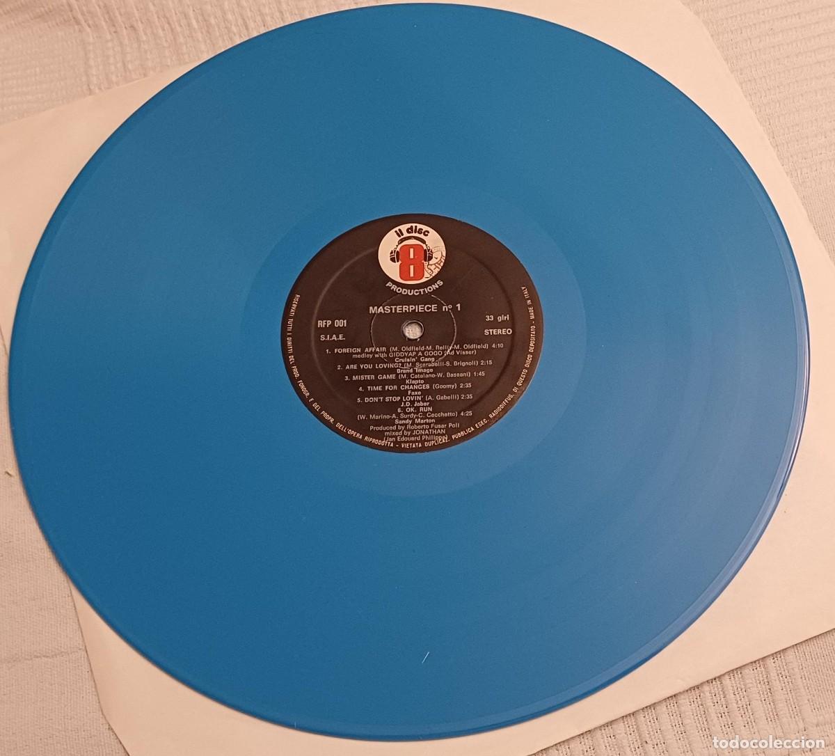 Discos de vinil: Various Artists - Masterpiece No 1 - Vinilo Azul - ITALO DISCO - Il Discotto