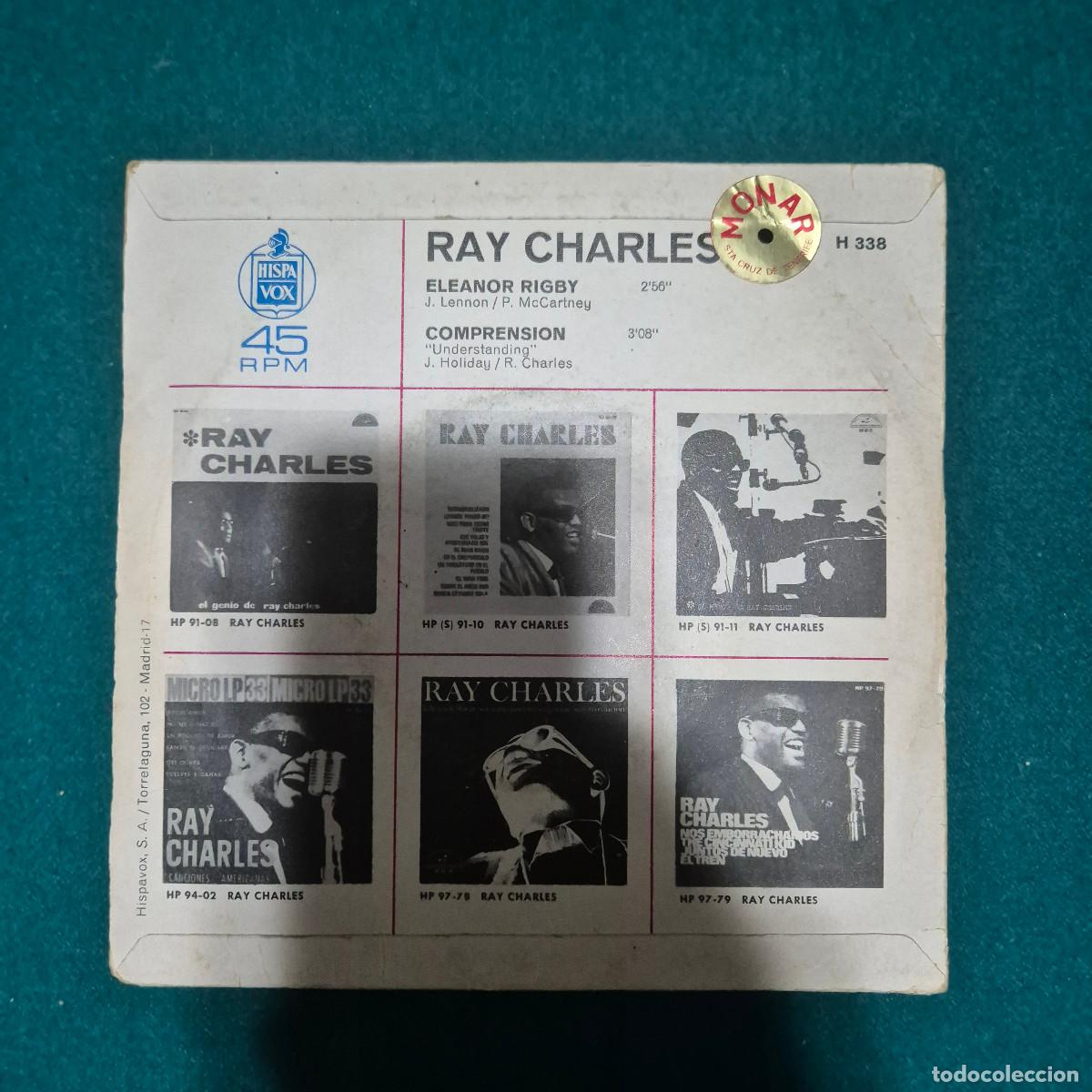 Discos de vinilo: Ray Charles &ndash; Eleanor Rigby / Comprension - Foto 2