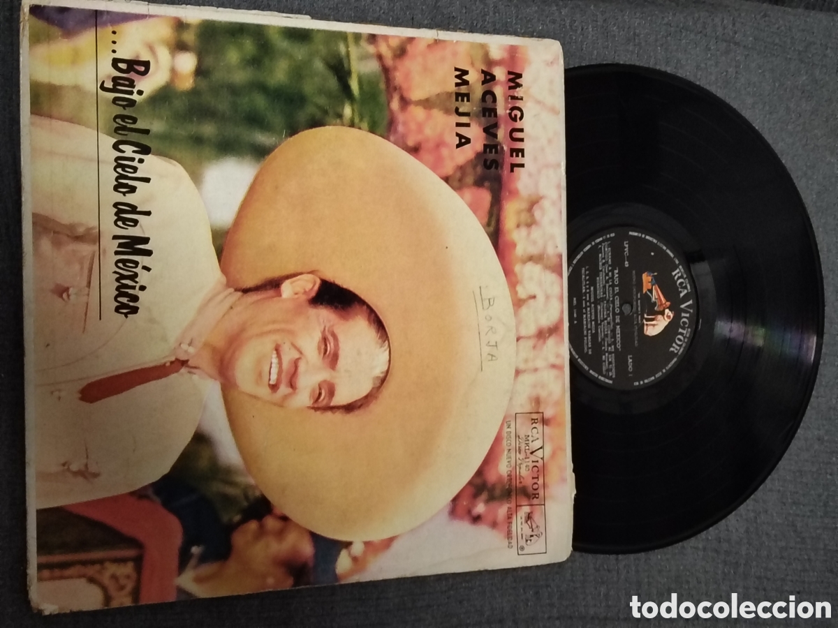 Discos de vinilo: Bajo el Cielo de M&eacute;xico de Miguel Aceves Mej&iacute;a