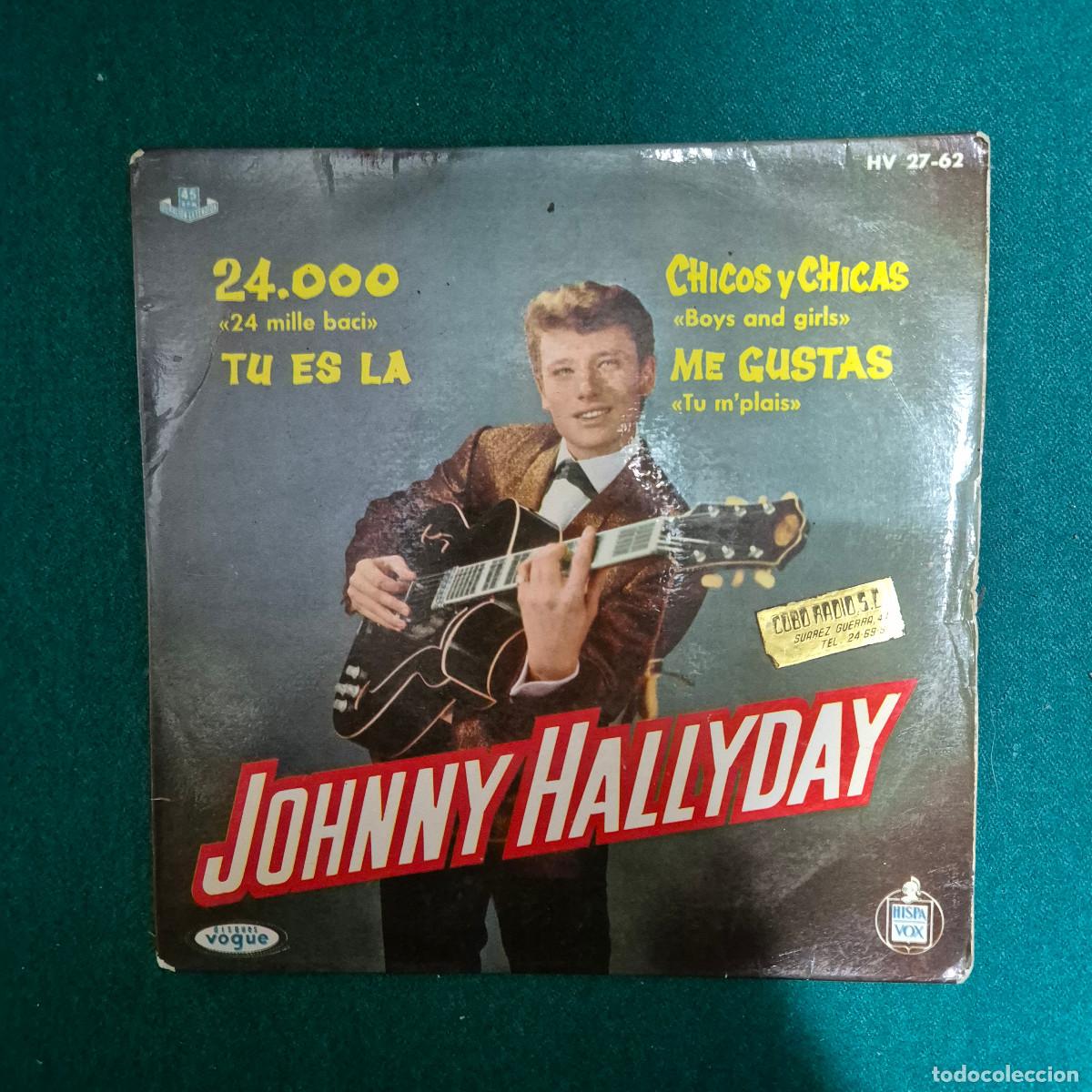 Discos de vinilo: Johnny Hallyday &ndash; 24.000