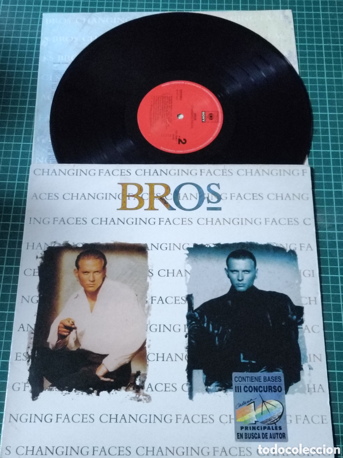 Discos de vinilo: Changing Faces&rdquo; de Bros (edici&oacute;n de 1991)