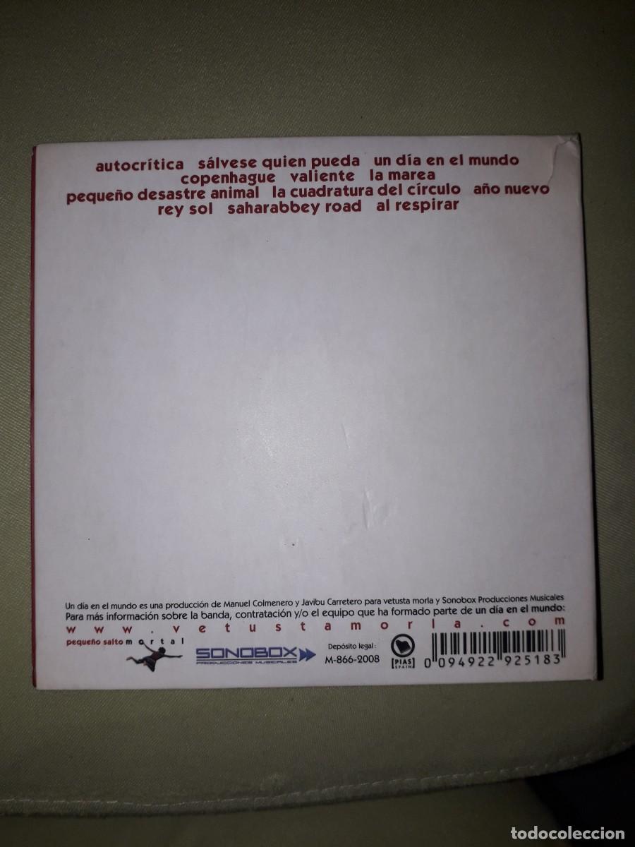 Discos de vinilo: VETUSTA MORLA-MISMIO SITIO.DISTINTO LUGAR(10/11/2017)-[SPAIN]-UN DIA EN EL MUNDO(2008)-(8&euro; ENV CERT) - Foto 13
