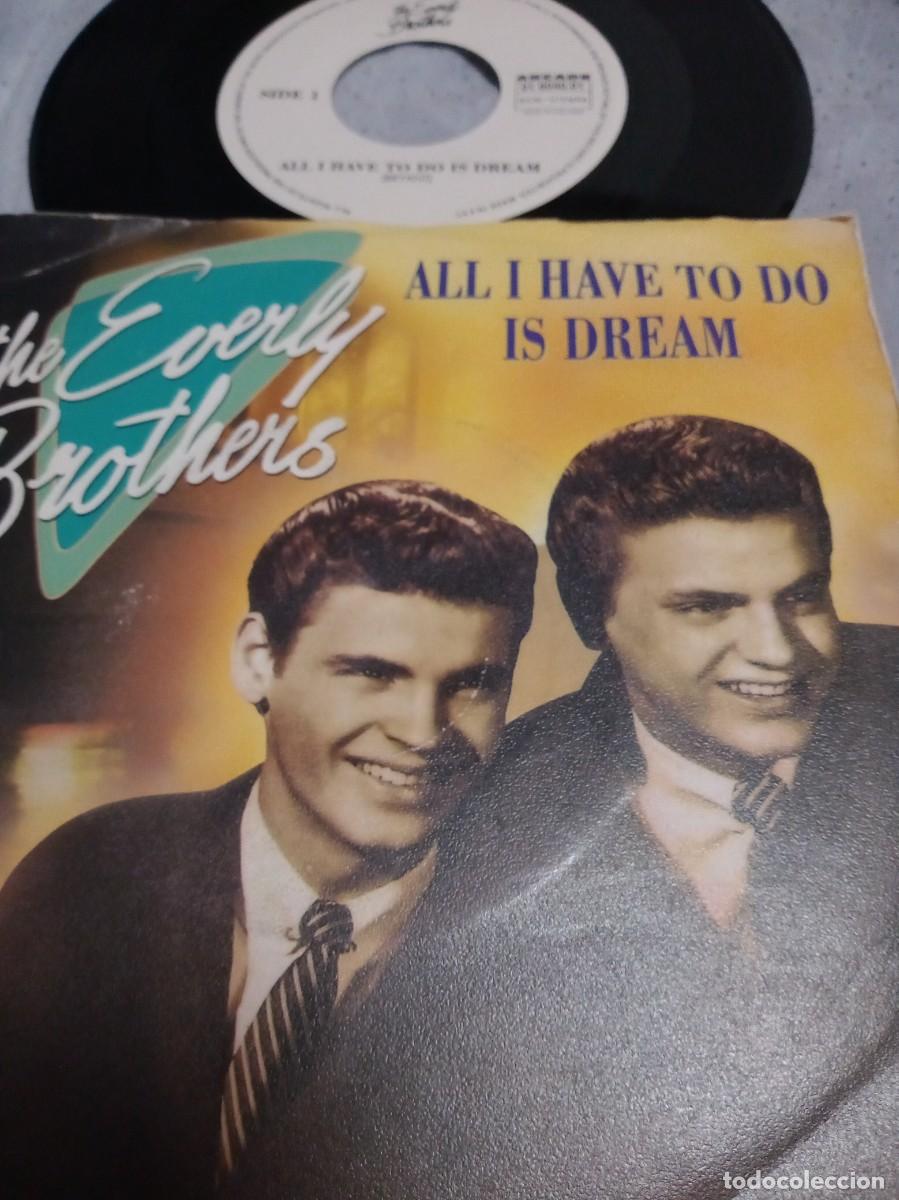 Discos de vinilo: THE EVERLY BROTHERS - ALL I HAVE TO DO IS DREAM -SINGLE