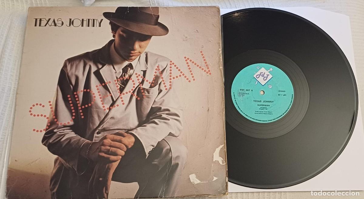 Vinyl-Schallplatten: Texas Johnny - Superman - ITALO DISCO - FDT Records
