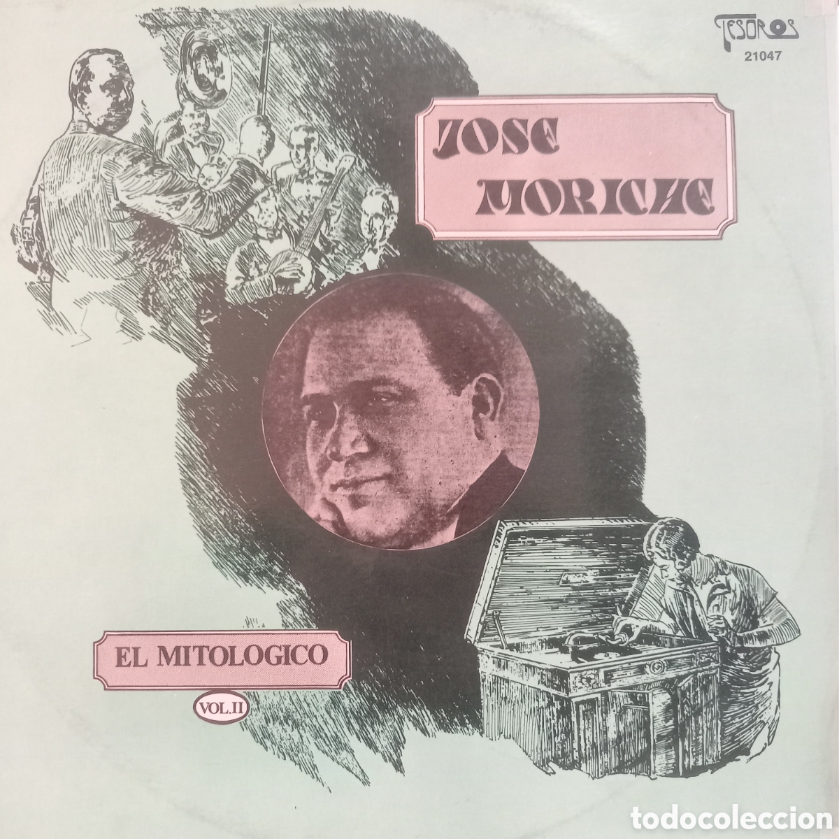 Vinyl records: Lp Jos&eacute; Moriche pilar arcos Manuel joves Manuel pelayo ricardo zamacois pedro puche