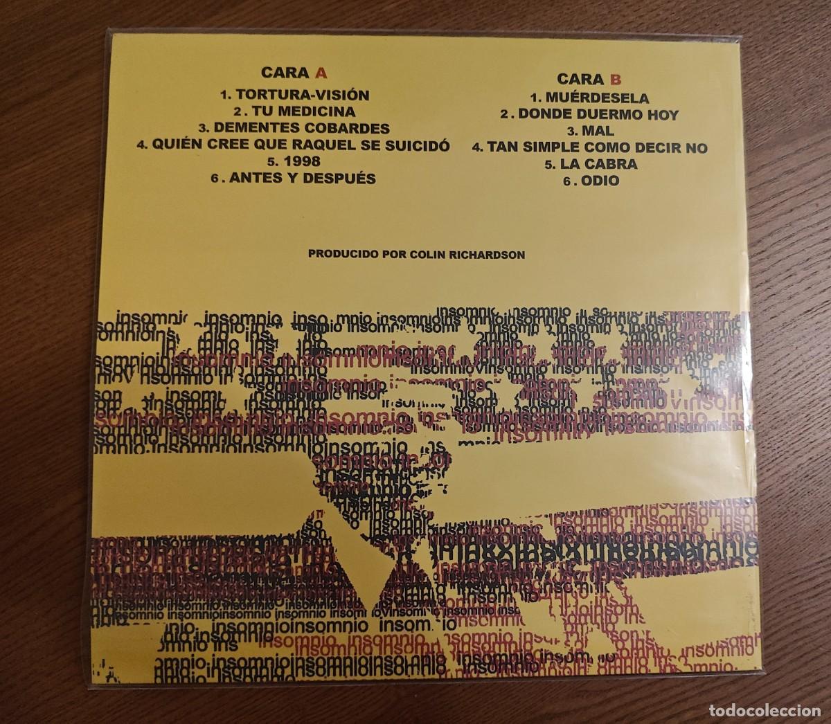 Discos de vinilo: Hamlet &ndash; Insomnio - edici&oacute;n limitada vinilo amarillo - Foto 2
