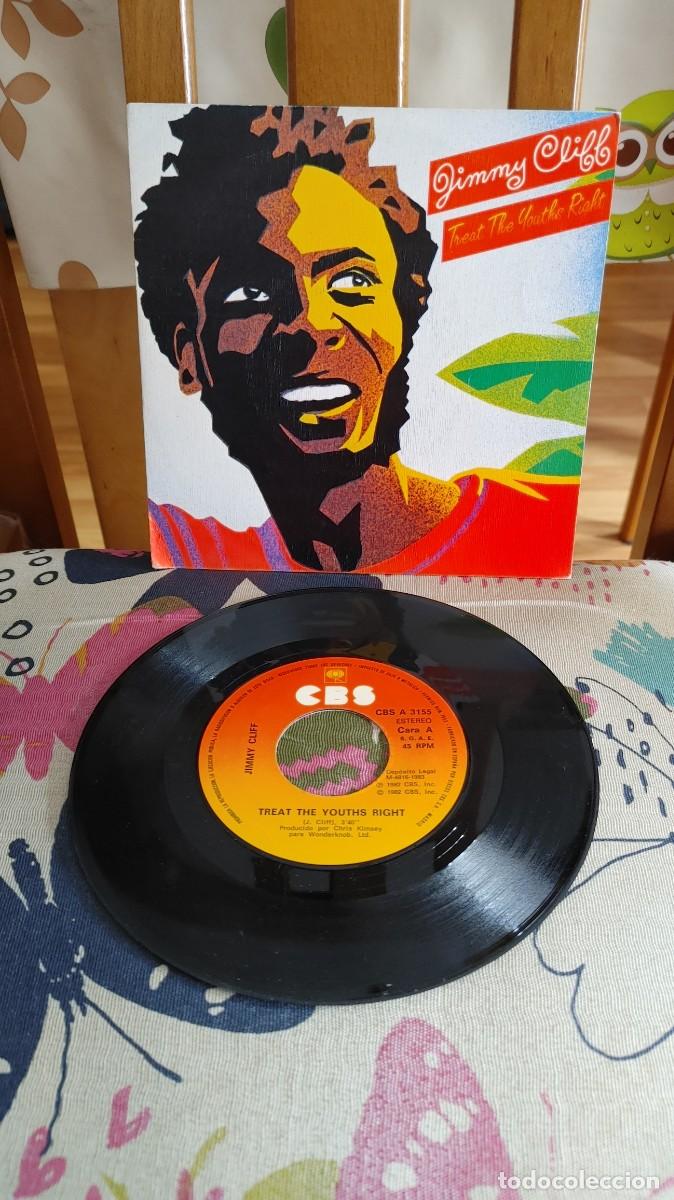 Discos de vinilo: JIMMY CLIFF-SINGLE TREAT THE YOUTHS