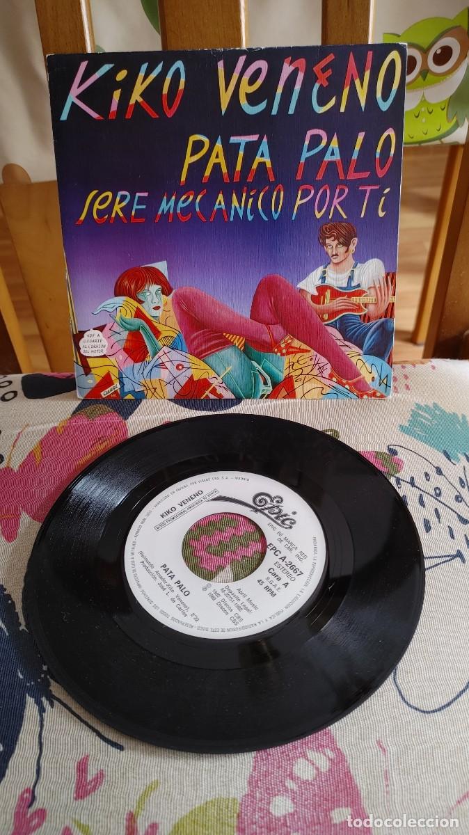 Discos de vinilo: KIKO VENENO-SINGLE PATA PALO-PROMO UNA CARA