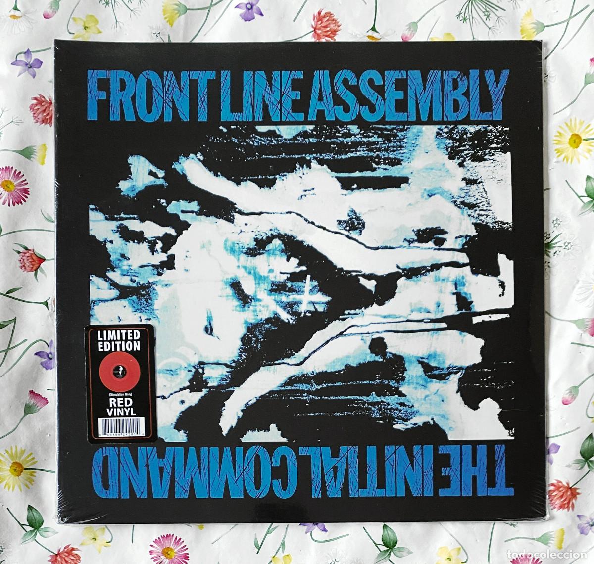 Discos de vinilo: Front Line Assembly - The Initial Command 12'' LP precintado vinilo rojo - electro industrial ebm
