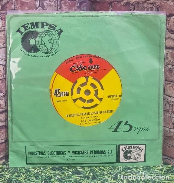 Discos de vinilo: Los Destellos &rdquo;Apolo 11&rdquo; Single edicion peruana