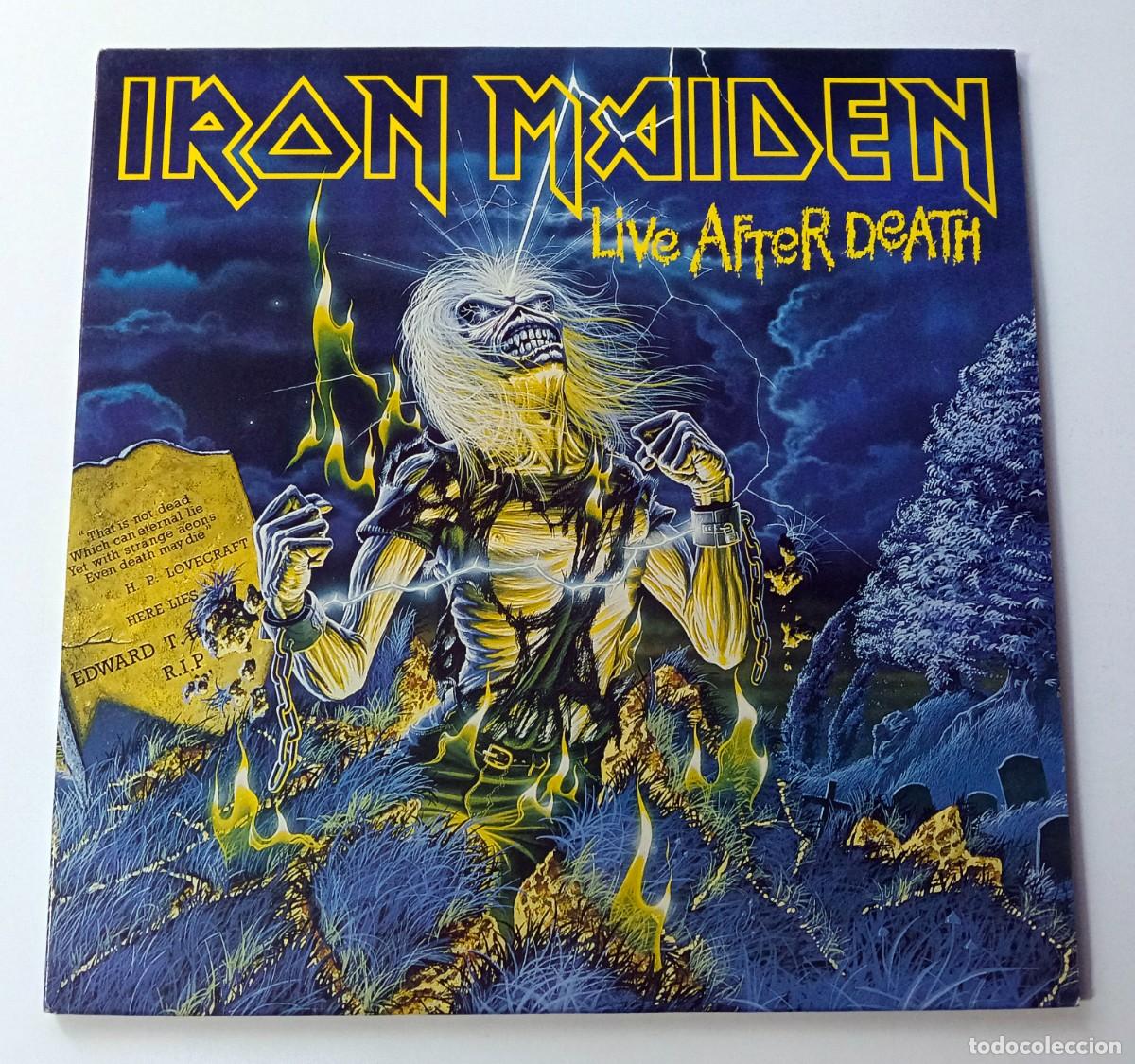 Dischi in vinile: LP IRON MAIDEN - LIVE AFTER DEATH