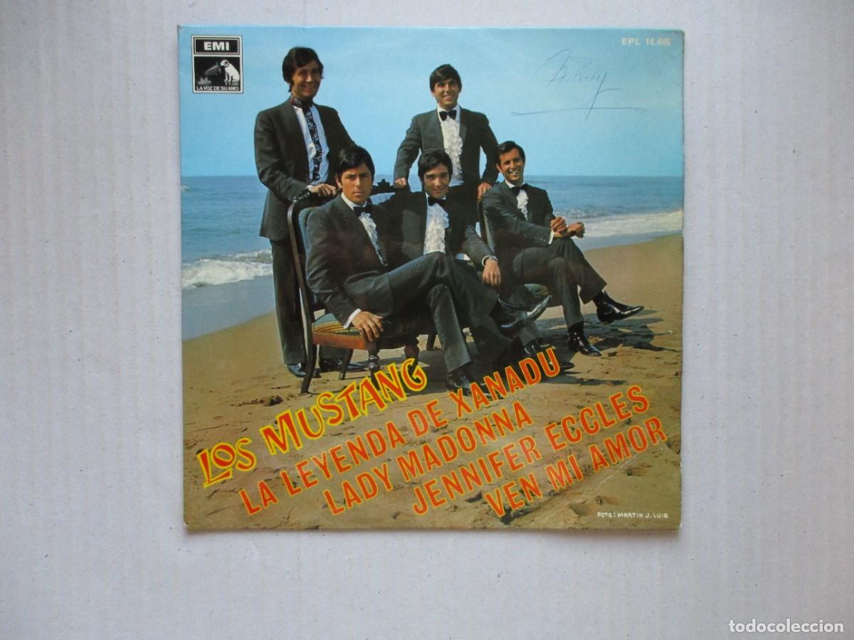 Vinyl records: DISCO SINGLE , LOS MUSTANGS,LA LEYENDA DE XANADU Y OTROS , BUEN ESTADO , VER FOTOS