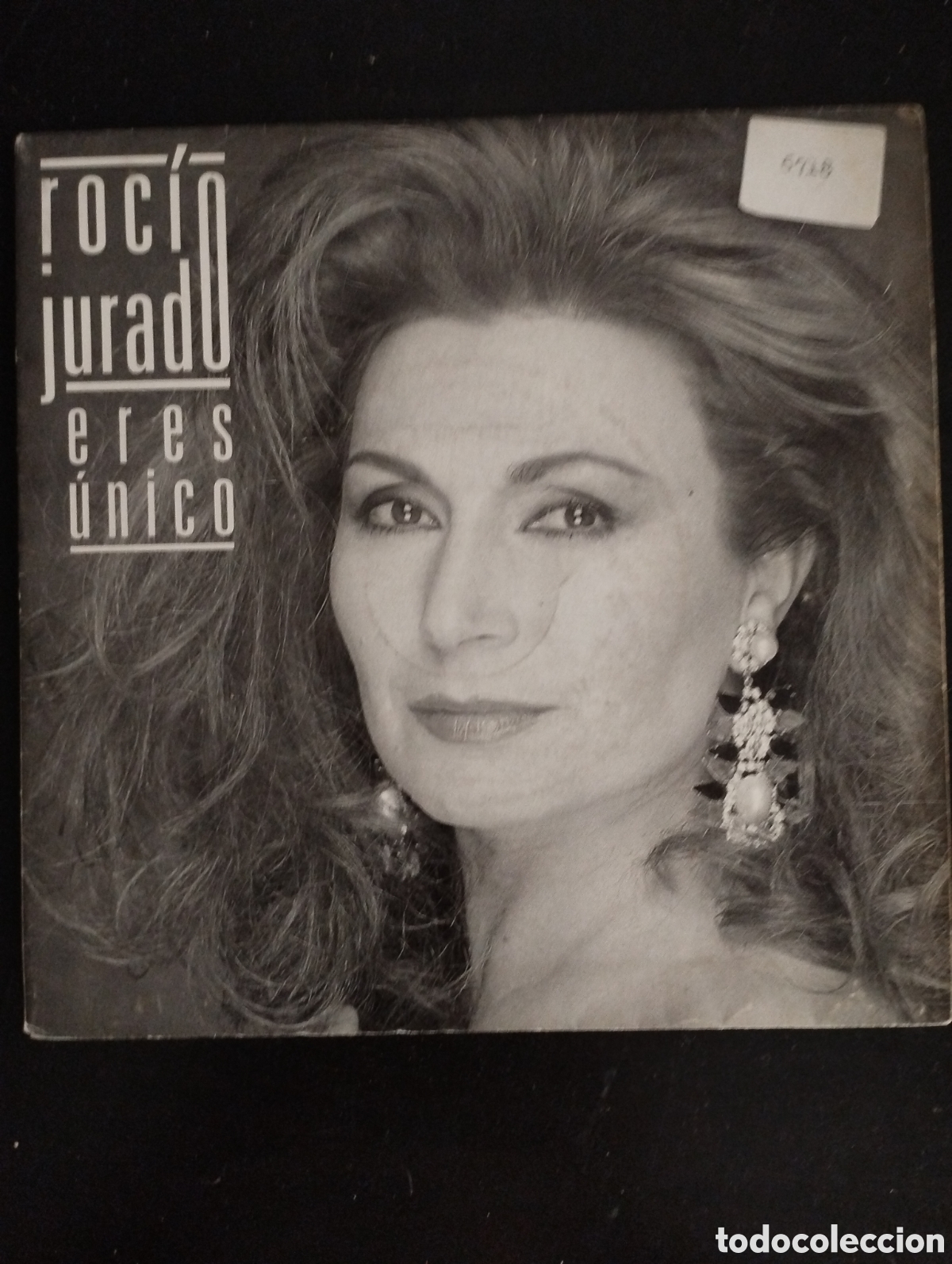 Vinyl records: Rocio Jurado &ndash; Eres &Uacute;nico. 1989. Vinilo, 7&rdquo;, Single, Promo