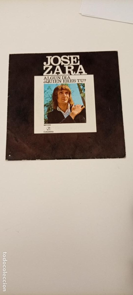Discos de vinilo: Jos&eacute; Zara &lrm;&ndash; Alg&uacute;n D&iacute;a - FIRMADO ver foto
