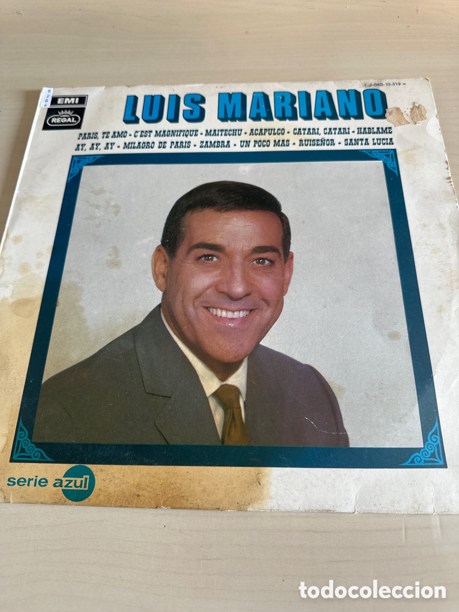 Discos de vinilo: VIN8264 luis mariano vinilo segunda mano