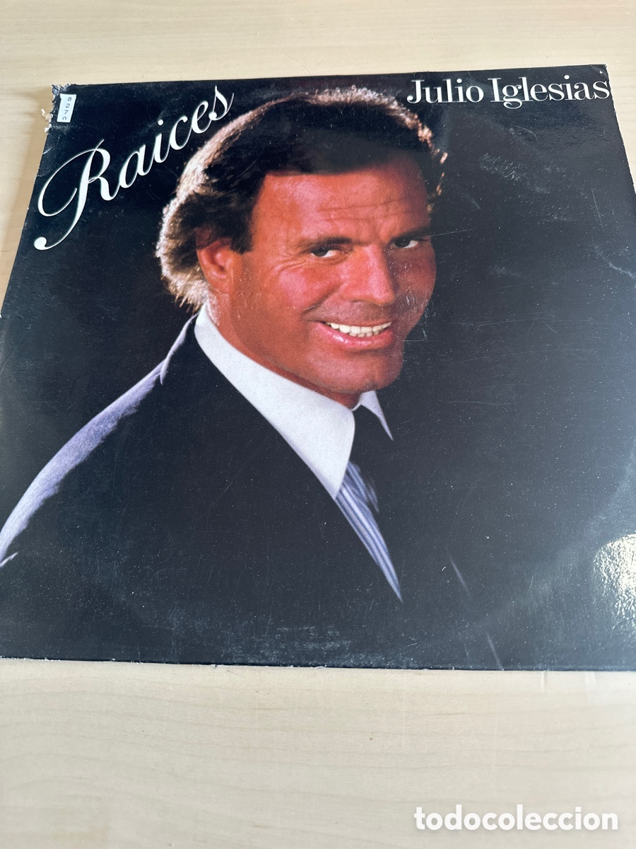 Discos de vinilo: VIN8270 ra&iacute;ces julio iglesias vinilo segunda mano