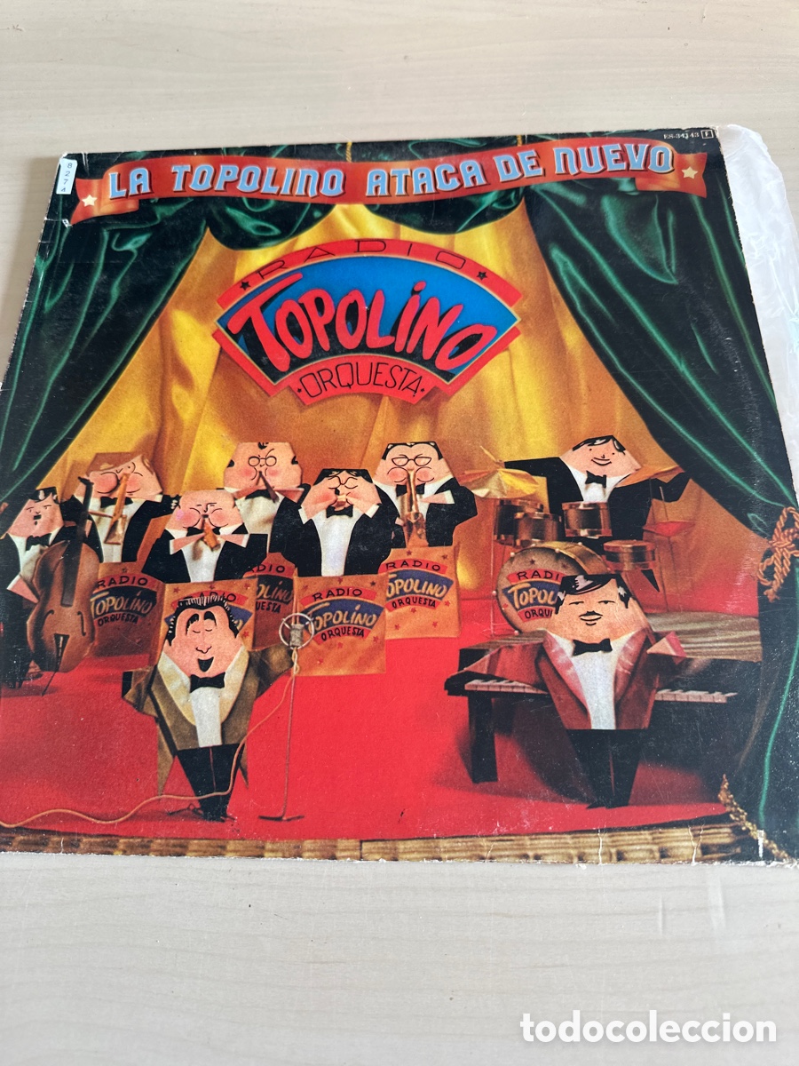 Disques de vinyle: VIN8274 la topolino ataca de nuevo vinilo segunda mano