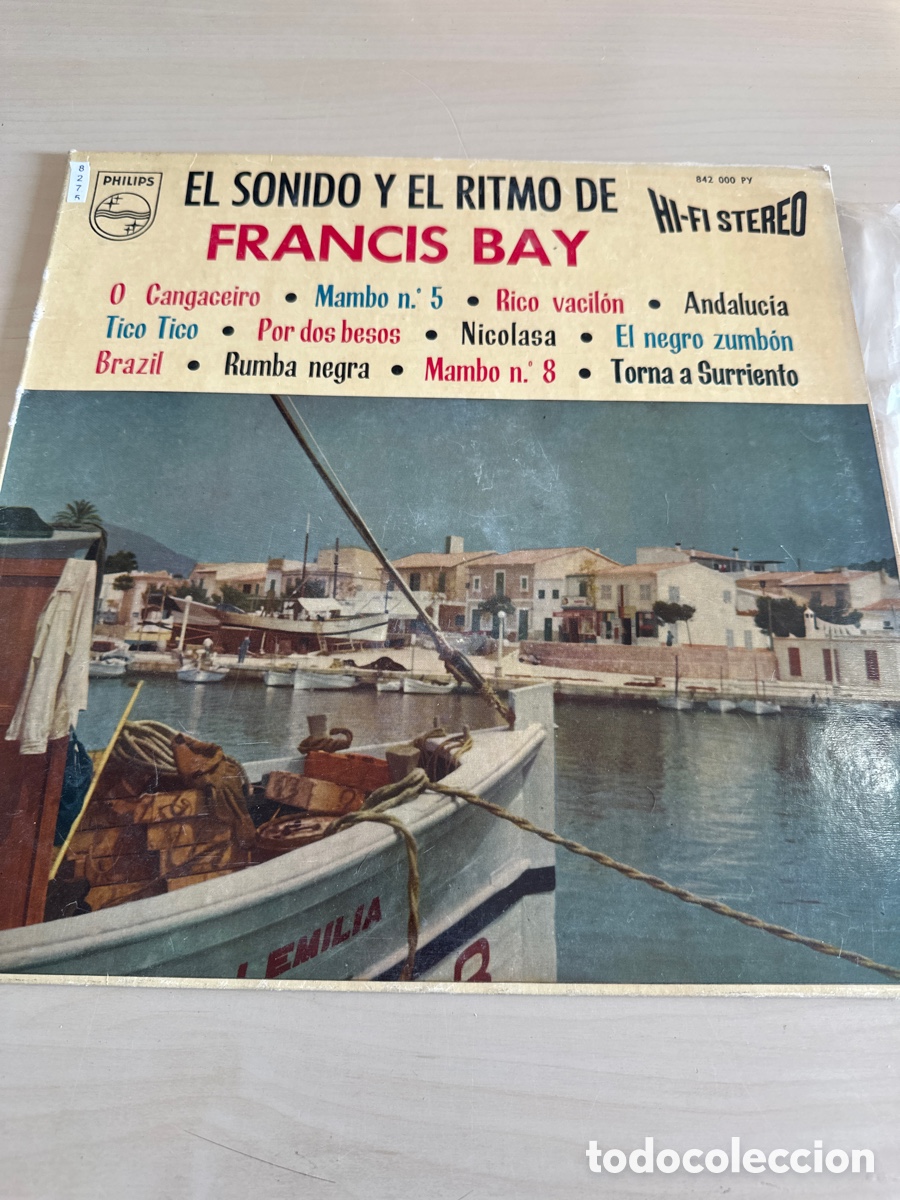Disques de vinyle: VIN8275 el sonido y el ritmo de Francis bay vinilo segunda mano