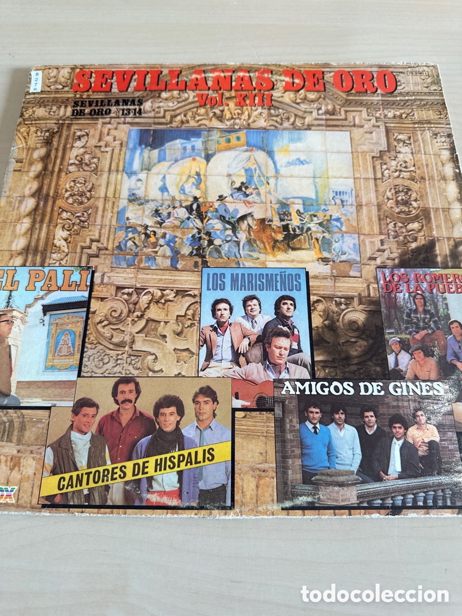 Disques de vinyle: VIN8276 sevillanas de oro vol 13 vinilo segunda mano