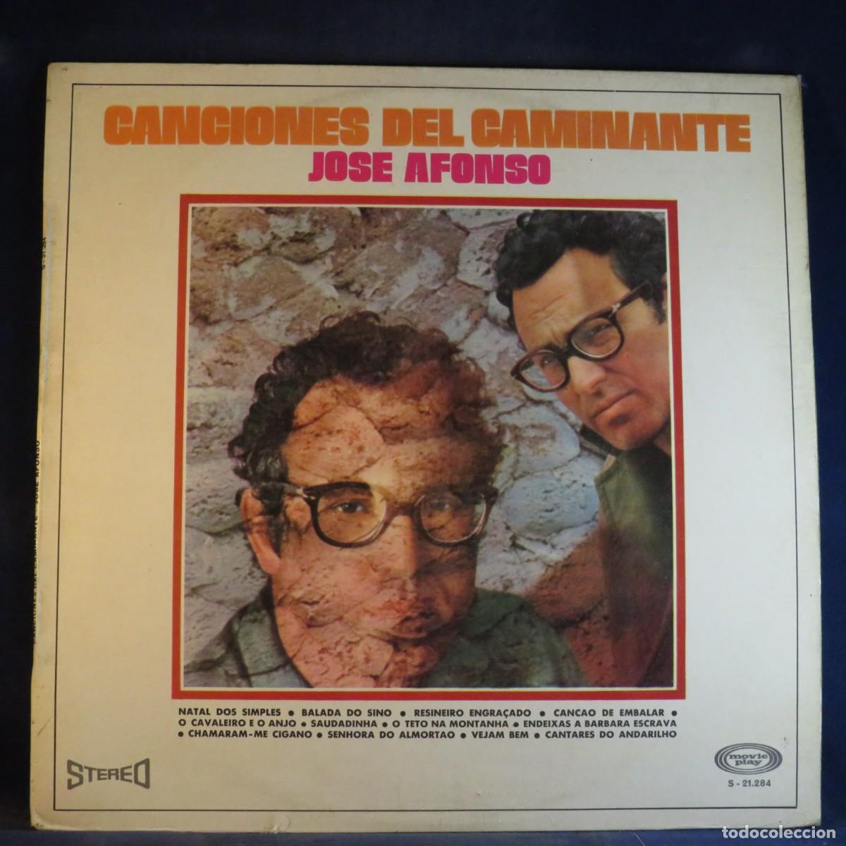 Discos de vinilo: JOSE AFONSO &ndash; CANCIONES DEL CAMINANTE - LP