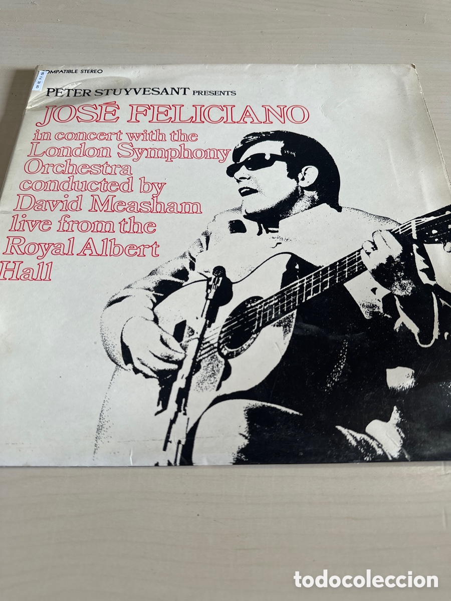 Discos de vinilo: VIN8285 Jos&eacute; Feliciano vinilo segunda mano