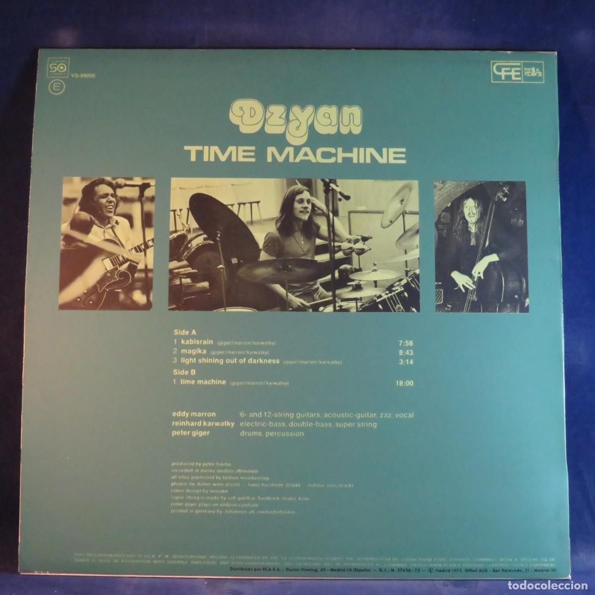 Discos de vinilo: DZYAN &ndash; TIME MACHINE - LP - Foto 2