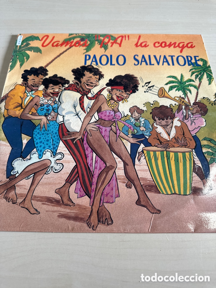 Discos de vinilo: VIN8289 vamos pa la conga Paolo salvatore vinilo segunda mano