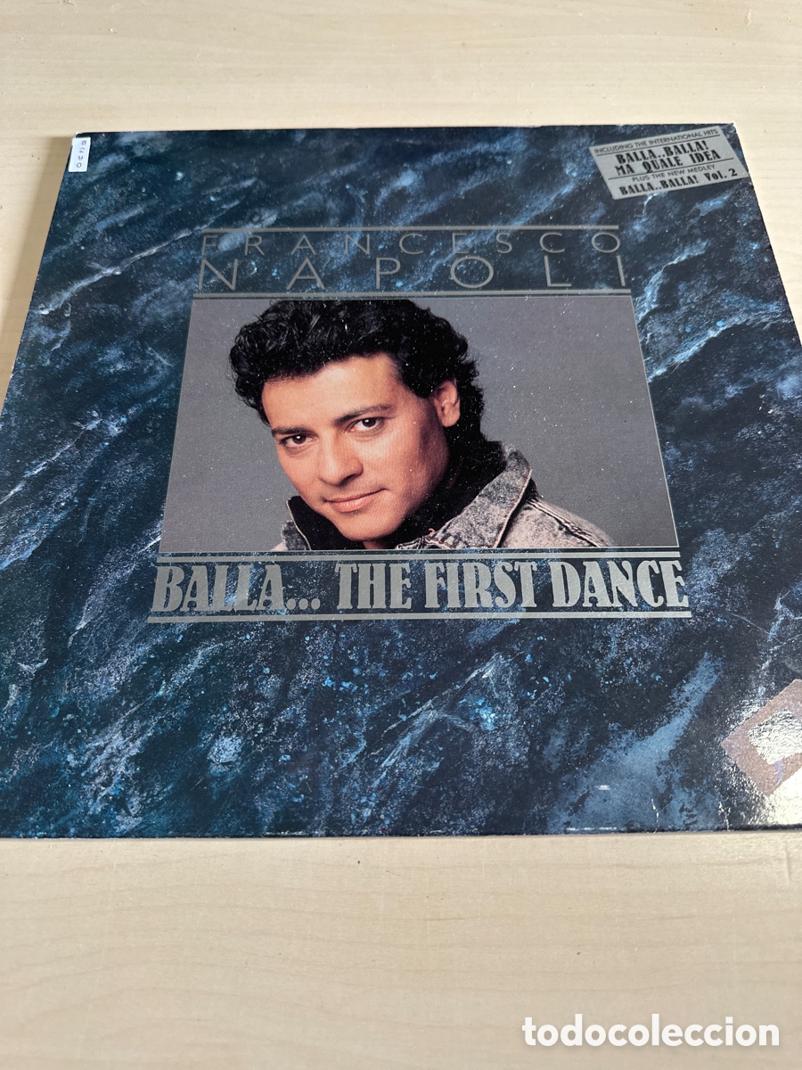 Discos de vinilo: VIN8290 francesco napoli balla the first dance vinilo segunda mano
