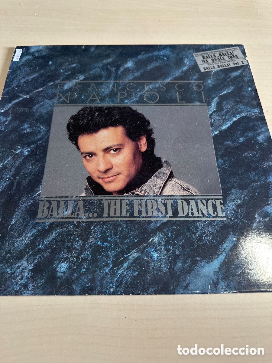 Discos de vinilo: VIN8294 francesco napoli balla the first dance vinilo segunda mano