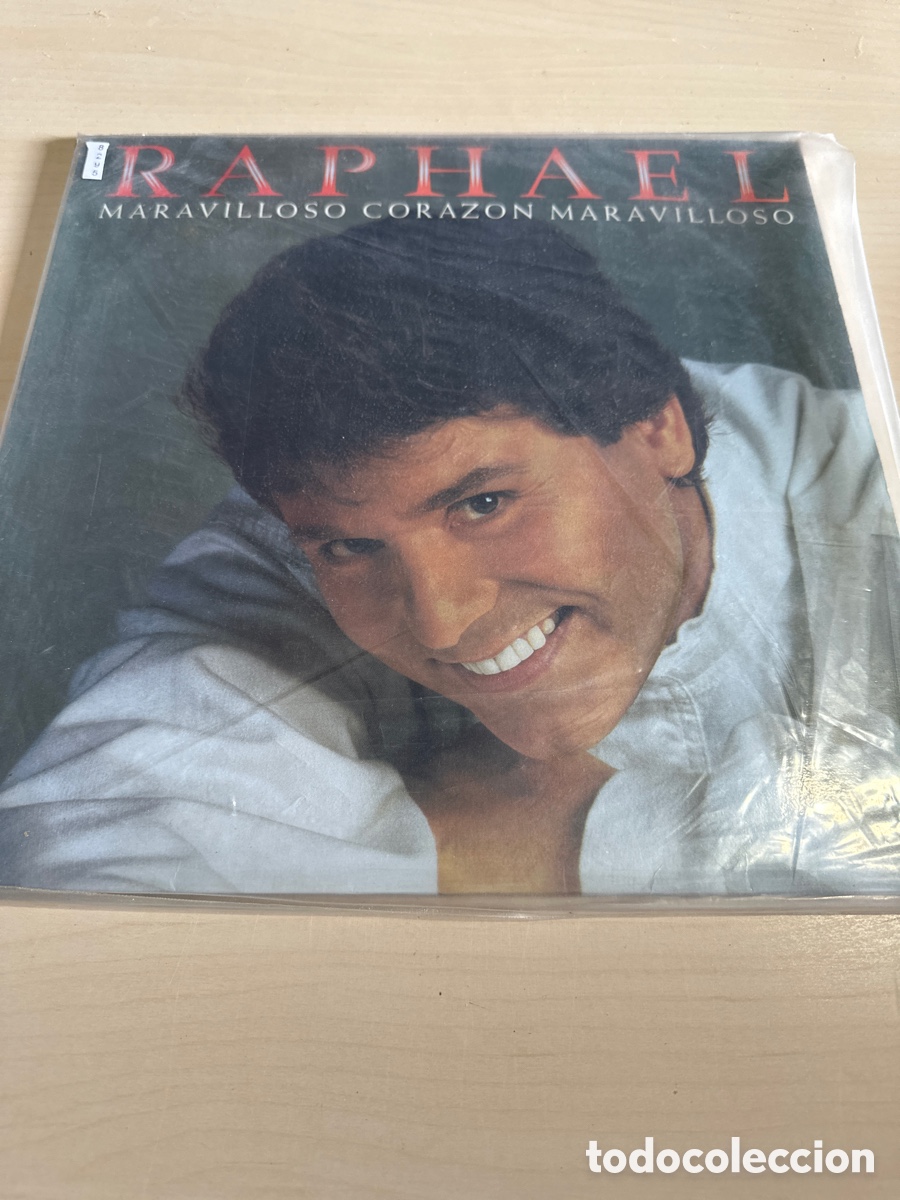 Discos de vinilo: VIN8295 raphael maravilloso coraz&oacute;n maravilloso vinilo segunda mano