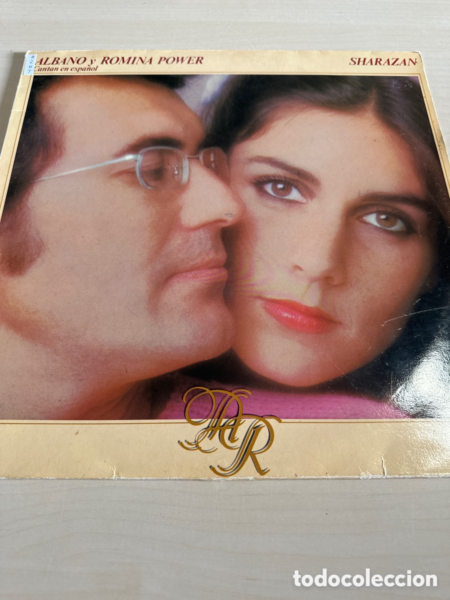Discos de vinilo: VIN8297 Albano y Romina power sharazan vinilo segunda mano
