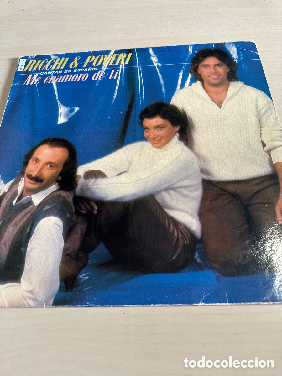 Discos de vinilo: VIN8298 ricchi & poveri cantan en espa&ntilde;ol me enamor&eacute; de ti vinilo segunda mano