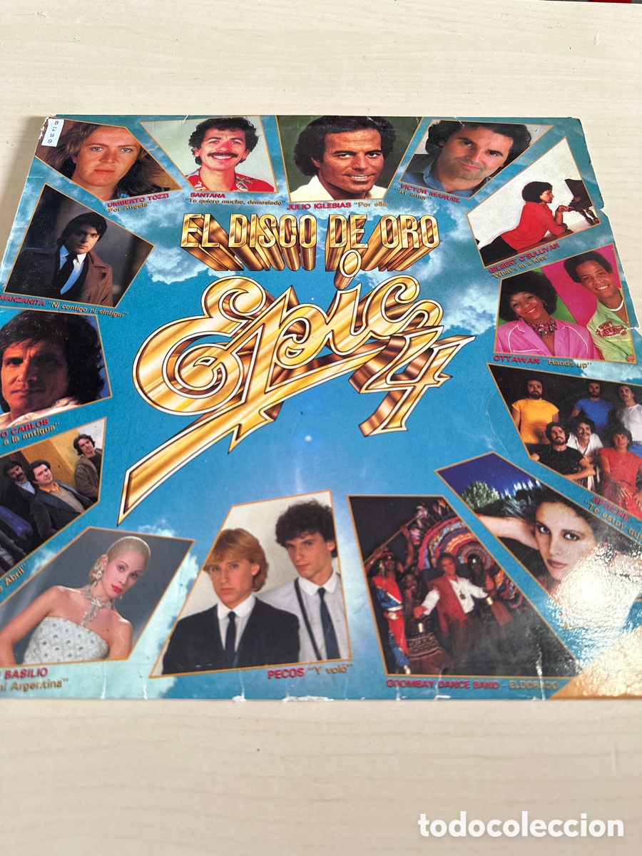 Discos de vinilo: VIN8299 el disco de oro epic 4 vinilo segunda mano