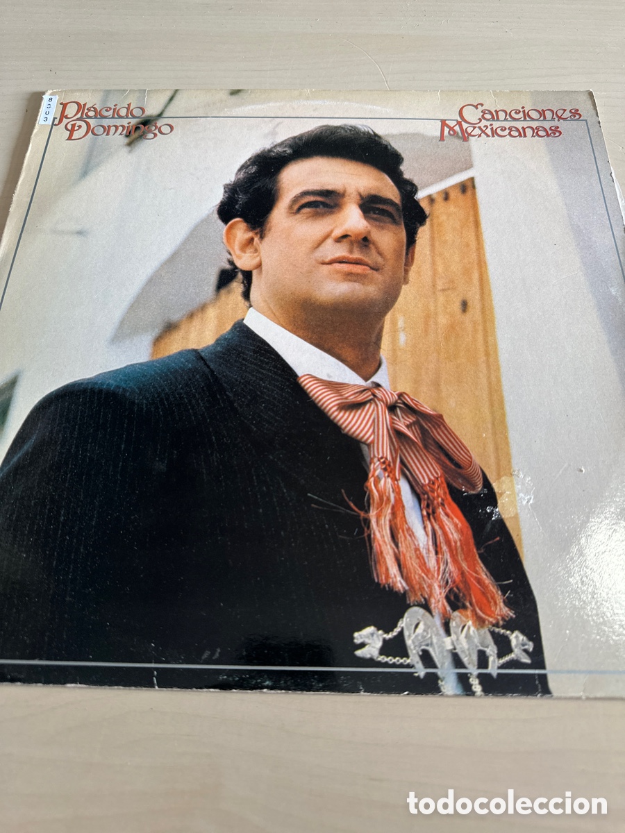 Discos de vinilo: VIN8303 placido domingo canciones mexicanas vinilo segunda mano