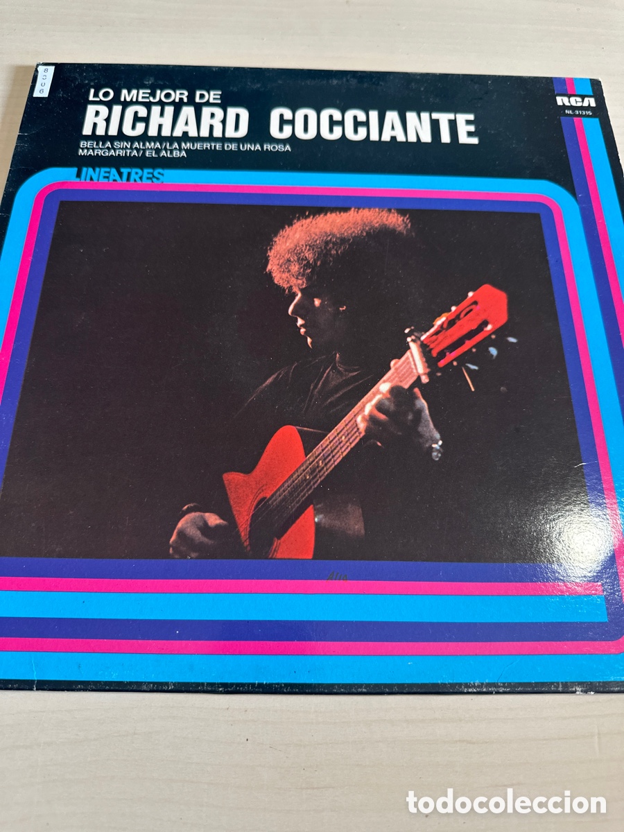 Vinyl records: VIN8306 lo mejor de richard cocciante vinilo segunda mano