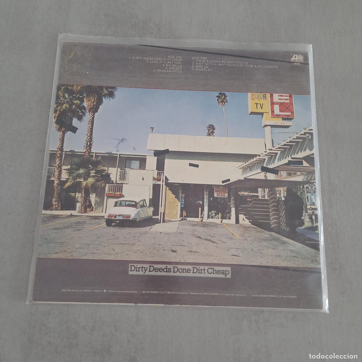 Discos de vinilo: Vinilo AC/DC - Dirty Deeds Done Dirt Cheap - Foto 2