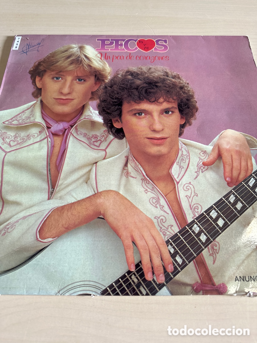 Discos de vinilo: VIN7459 pecos un par de corazones vinilo segunda mano