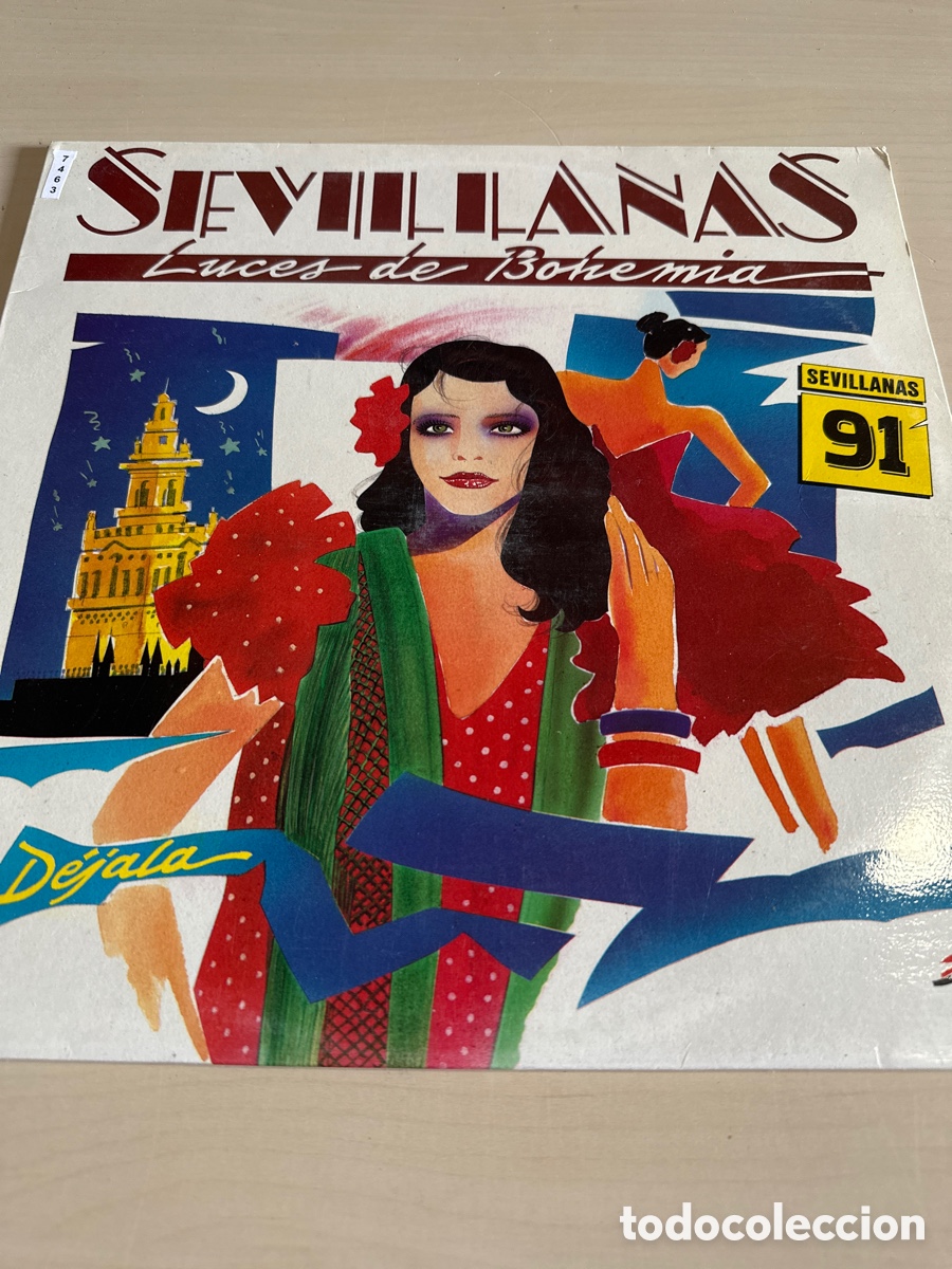 Discos de vinilo: VIN7463 sevillanas luces de bohemia vinilo segunda mano