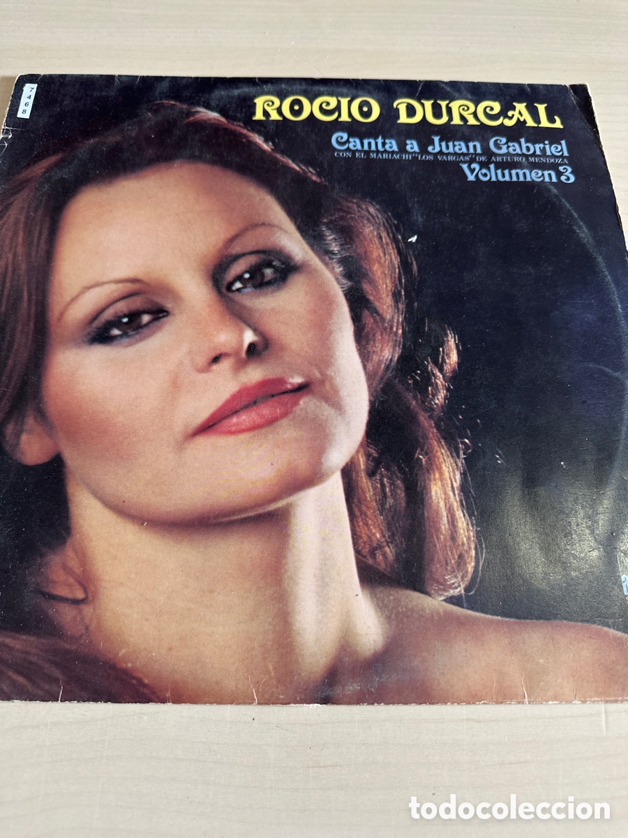 Vinyl records: VIN7468 rocio durcal canta a Juan Gabriel vinilo segunda mano