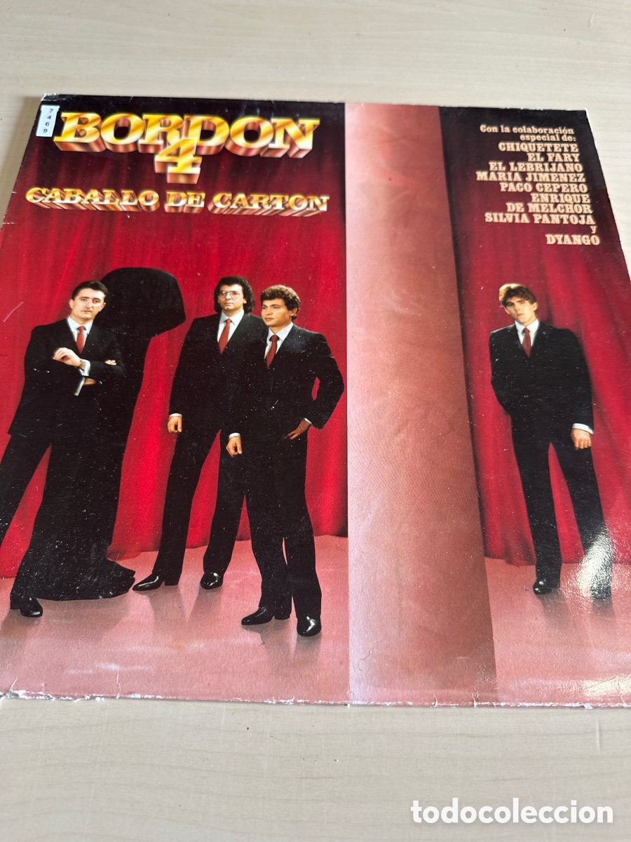 Vinyl records: VIN7469 bord&oacute;n 4 caballo de cart&oacute;n vinilo segunda mano
