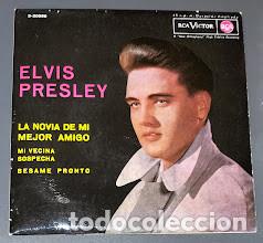 Disques de vinyle: Elvis Presley con The Jordanaires - La Novia De Mi Mejor Amigo - 7&rdquo; EP RCA ref. 3-20586.