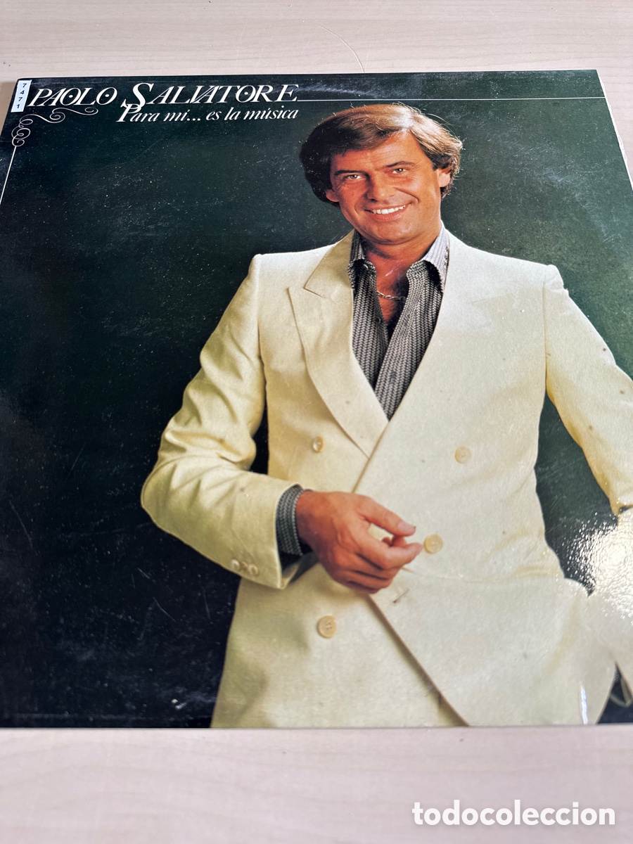 Disques de vinyle: VIN7471 Paolo salvatore para m&iacute; es la m&uacute;sica vinilo segunda mano