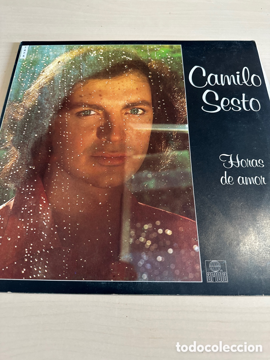 Discos de vinilo: VIN7475 Camilo sesto horas de amor vinilo segunda mano