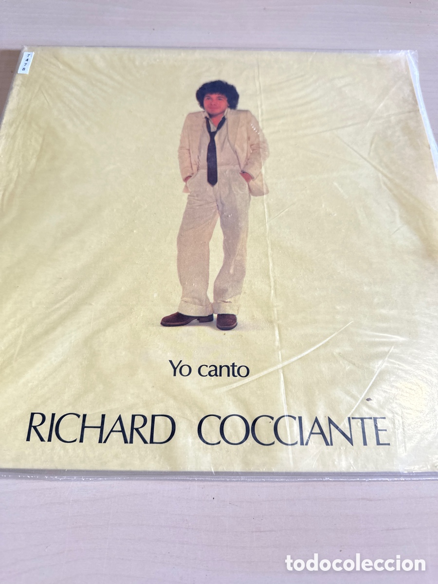 Vinyl records: VIN7478 yo canto richard cocciante vinilo segunda mano