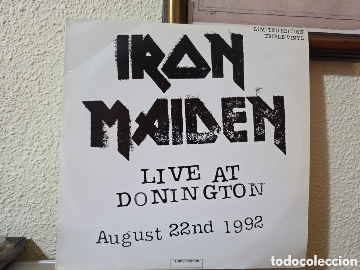 Discos de vinilo: IRON MAIDEN LIVE AT DONI GTON 1992
