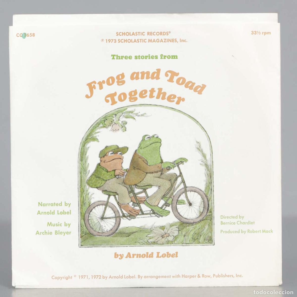 Discos de vinilo: EP. Arnold Lobel - Frog And Toad Together - Foto 1