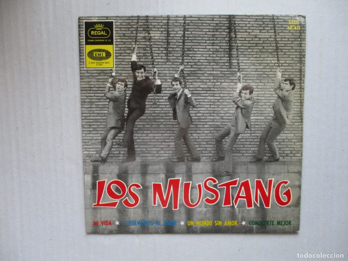 Discos de vinilo: DISCO SINGLE , LOS MUSTANG , MI VIDA Y OTRAS , BUEN ESTADO , VER FOTOS