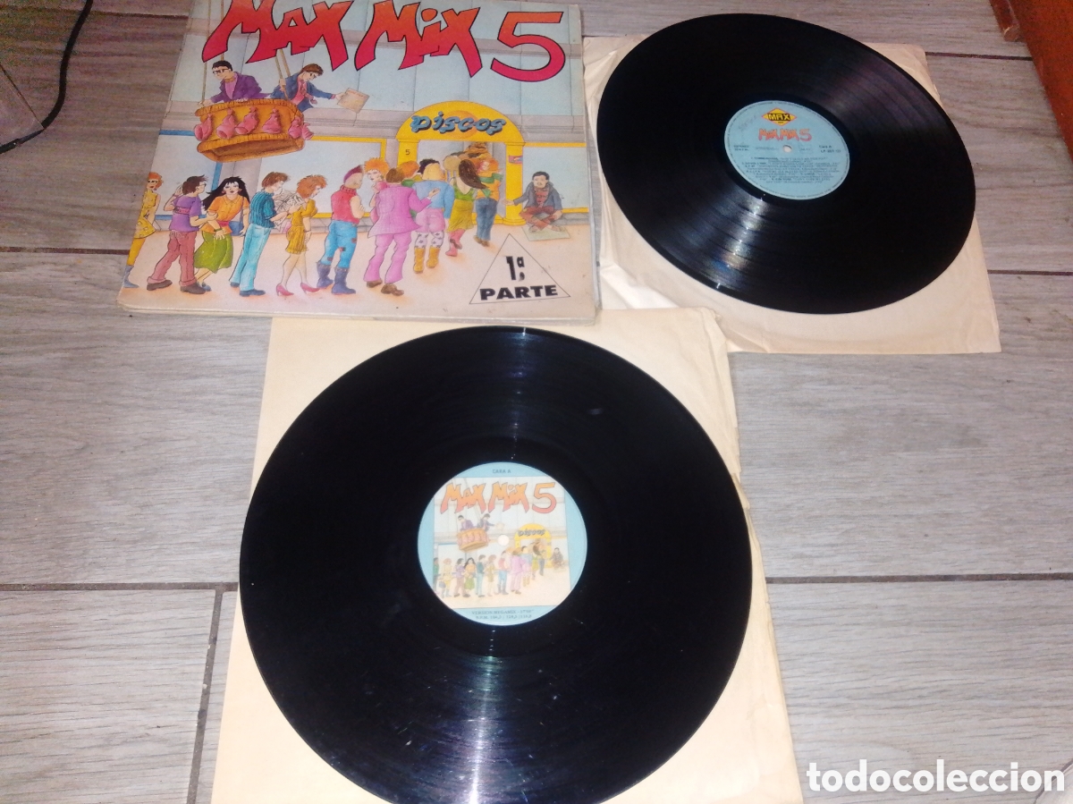Vinyl-Schallplatten: MAX MIX 5 1a PARTE - VARIOS ARTISTAS - SPAIN - MAX MIX - L -
