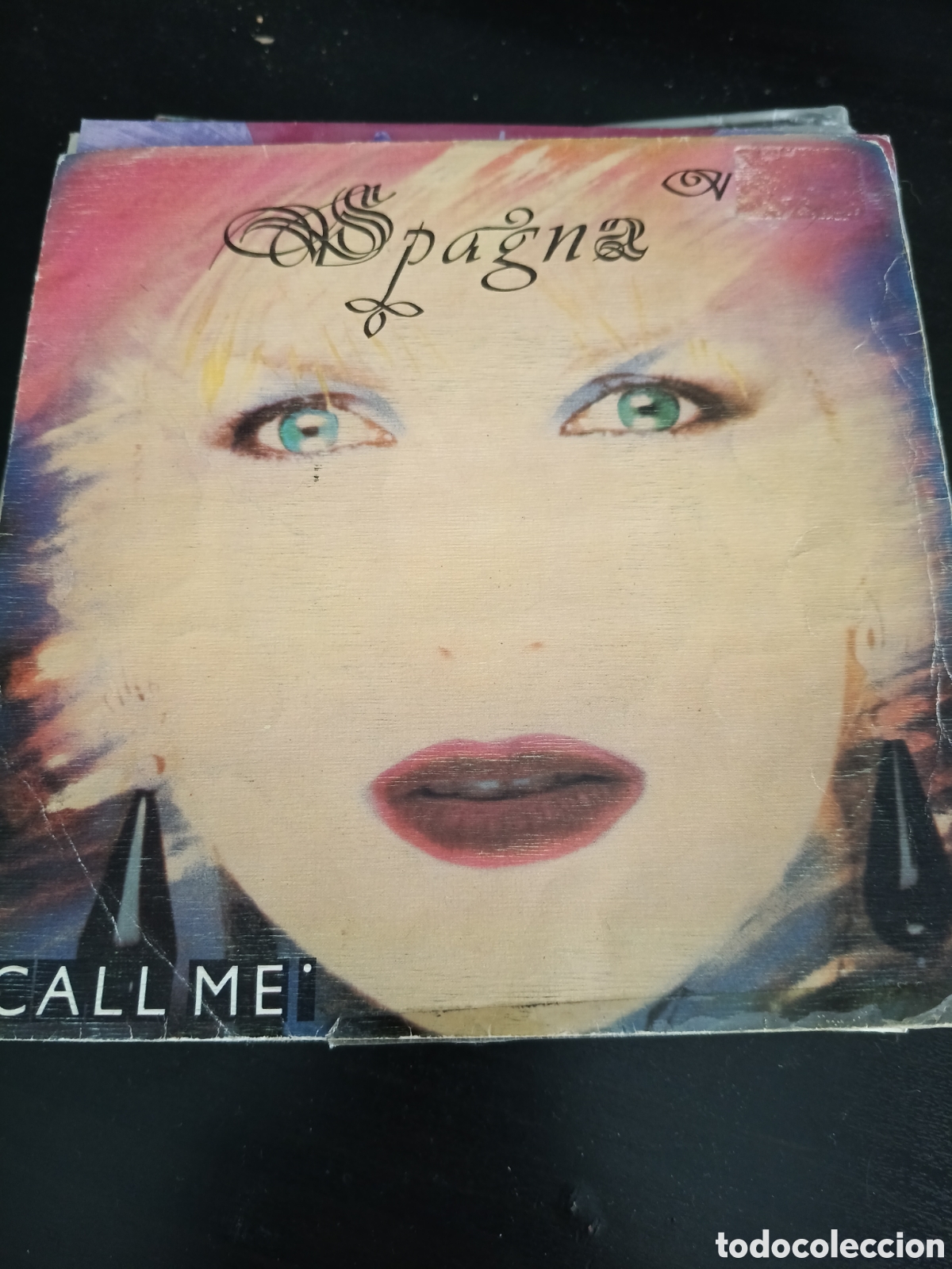 Discos de vinilo: Spagna &ndash; Call Me. Vinilo 7&rdquo; single promo 1987 Espa&ntilde;a