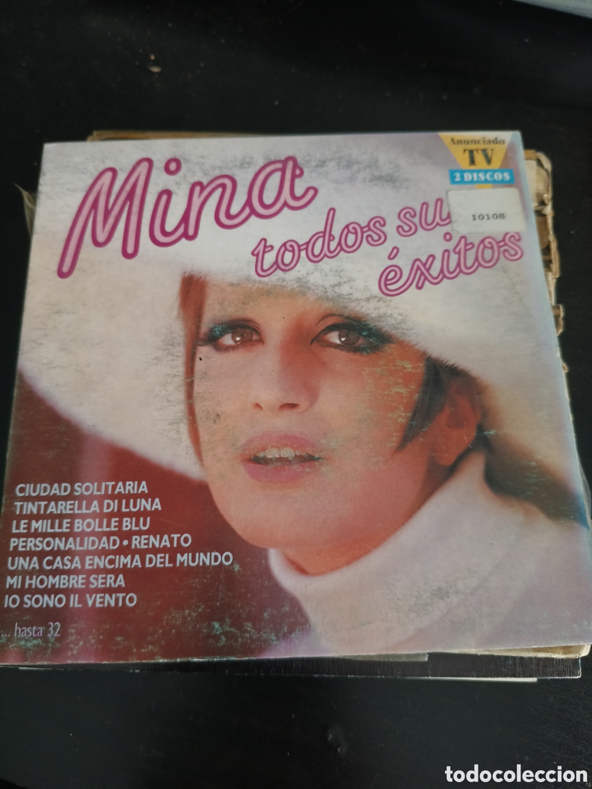 Discos de vinilo: Mina &ndash; Todos Sus Exitos. Vinilo 7&rdquo; promo EP 1991 Espa&ntilde;a